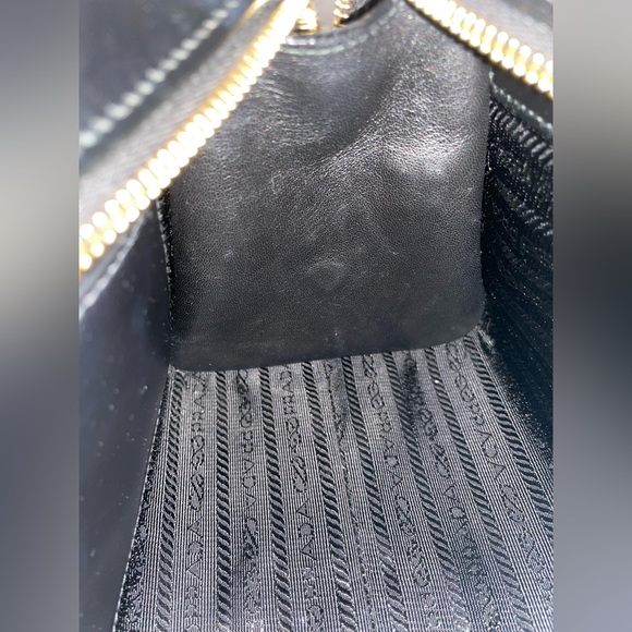 Prada Saffiano Cuir Leather Kristen Mini Tote Bag - Picture 13 of 15